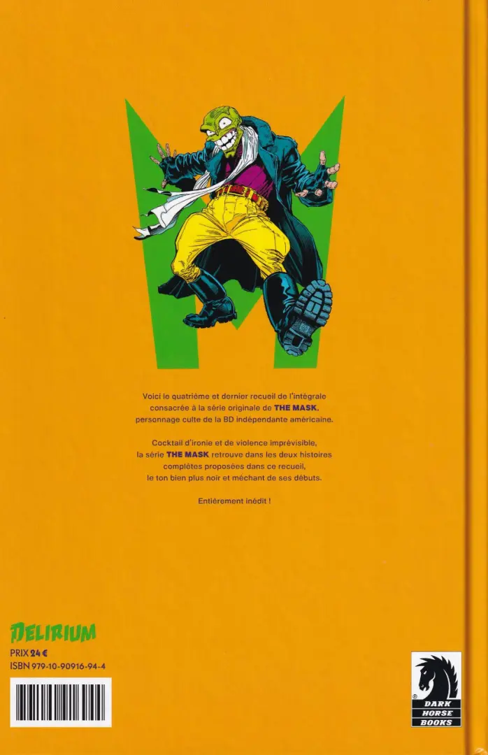 Verso de l'album The Mask 4 Carnaval