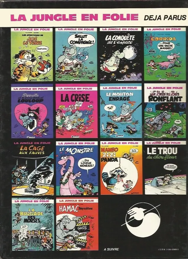 Verso de l'album La Jungle en folie Tome 13 La brigade des morses