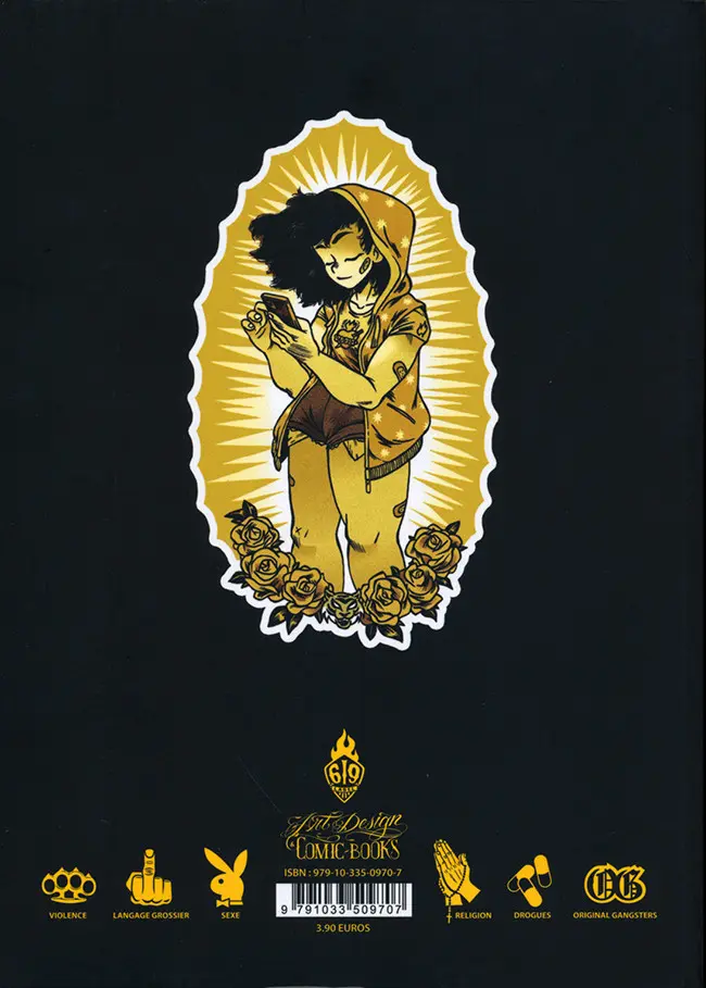 Verso de l'album Mutafukaz' Loba Loca #4