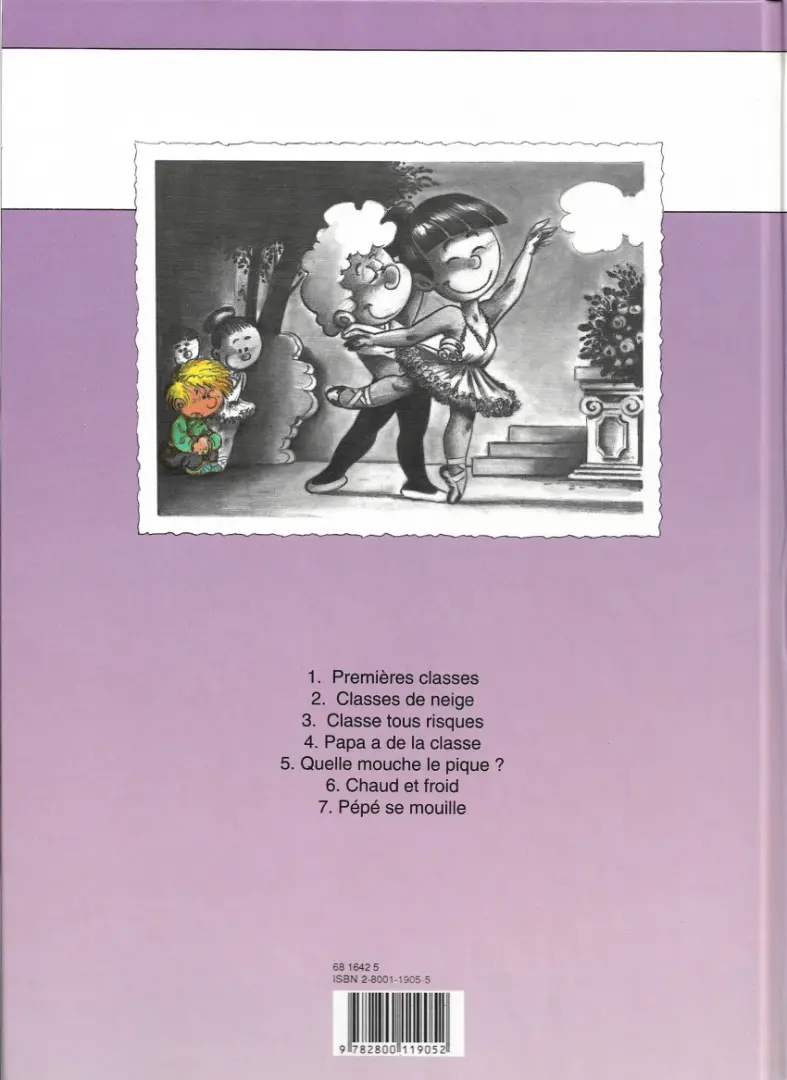 Verso de l'album Cédric Tome 5 Quelle mouche le pique ?