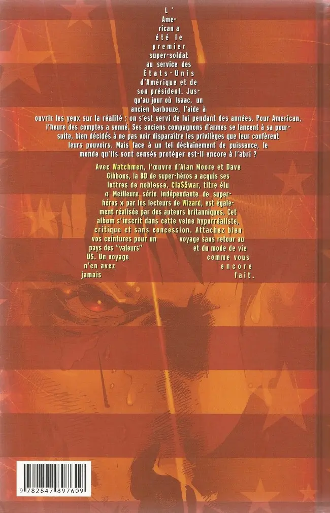 Verso de l'album Cla$$War