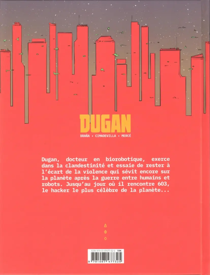 Verso de l'album Dugan