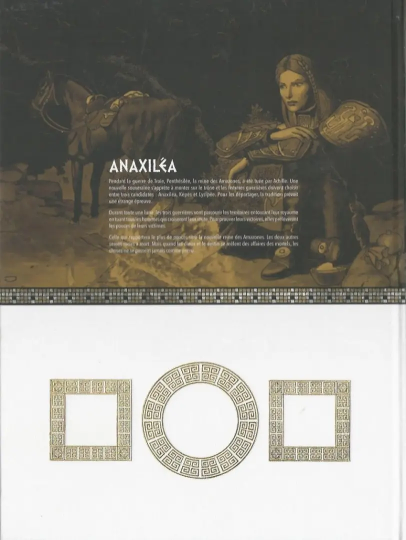 Verso de l'album Anaxiléa