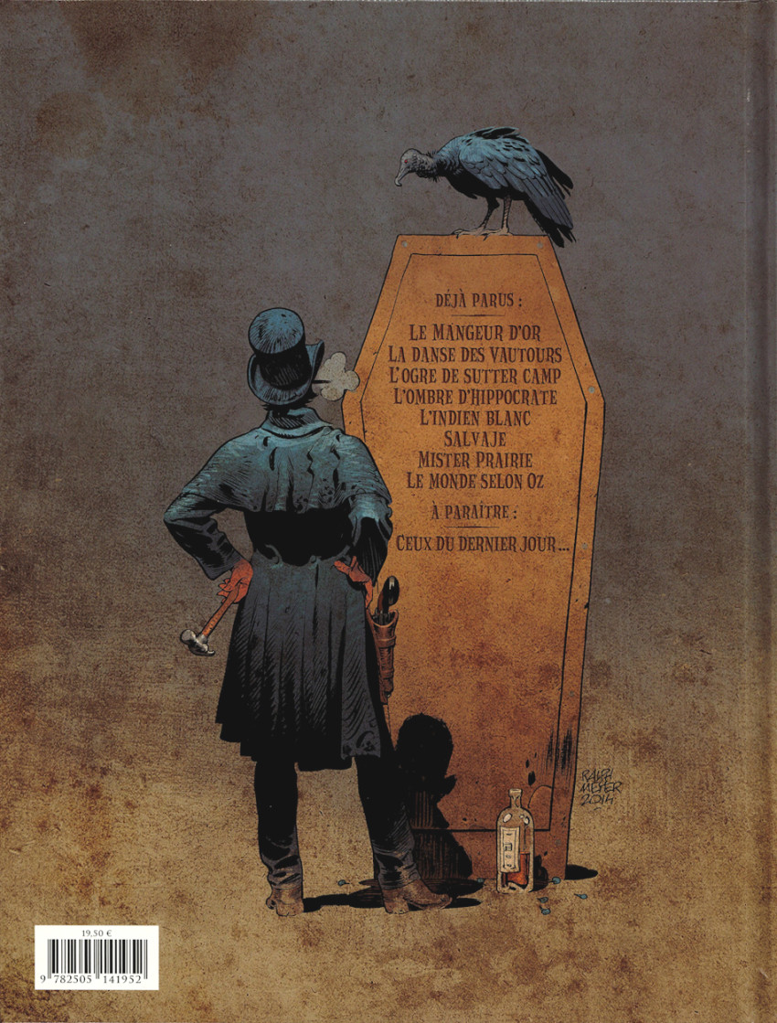 Verso de l'album Undertaker Tome 8 Le monde selon Oz