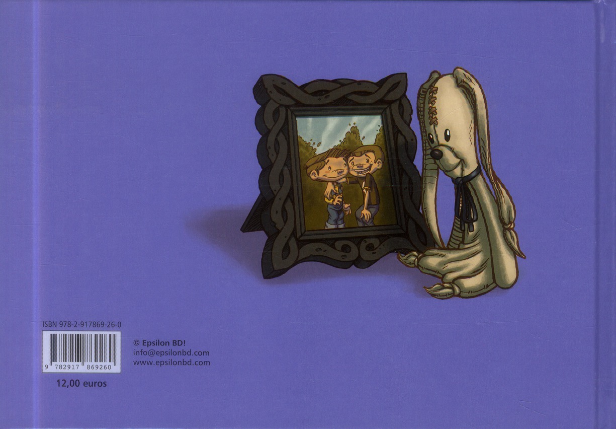 Verso de l'album Doudou