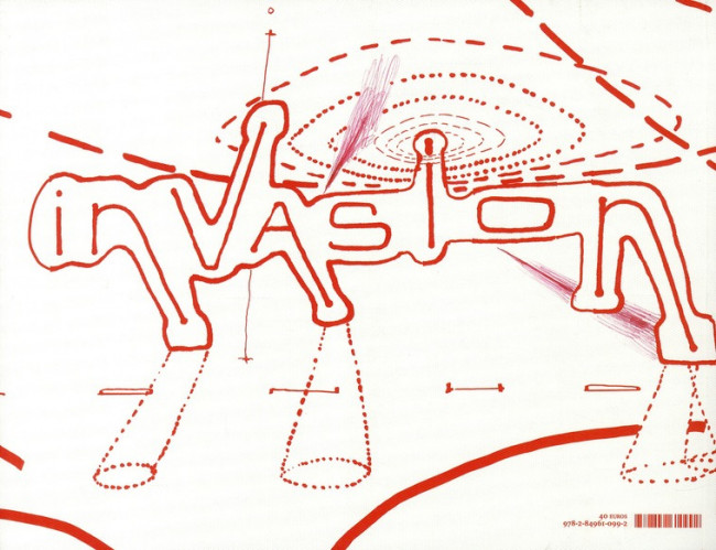 Verso de l'album Lovni invasion