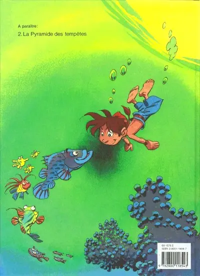 Verso de l'album Donito Tome 1 La sirène des Caraïbes