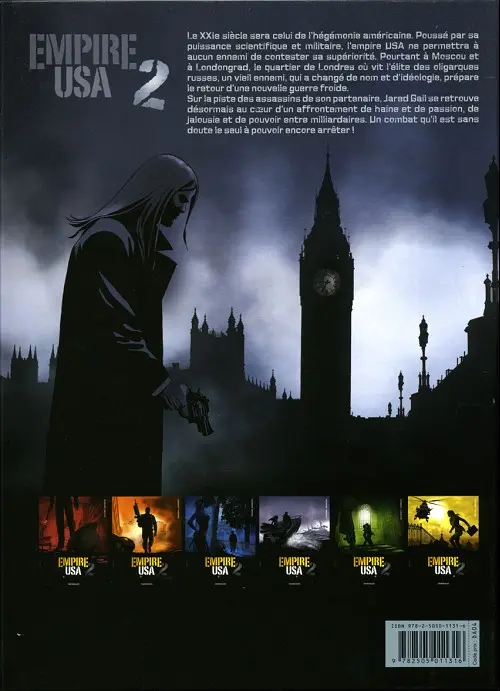 Verso de l'album Empire USA Saison 2 Tome 2