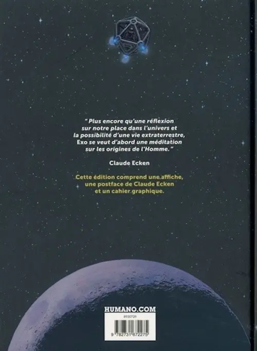 Verso de l'album Exo