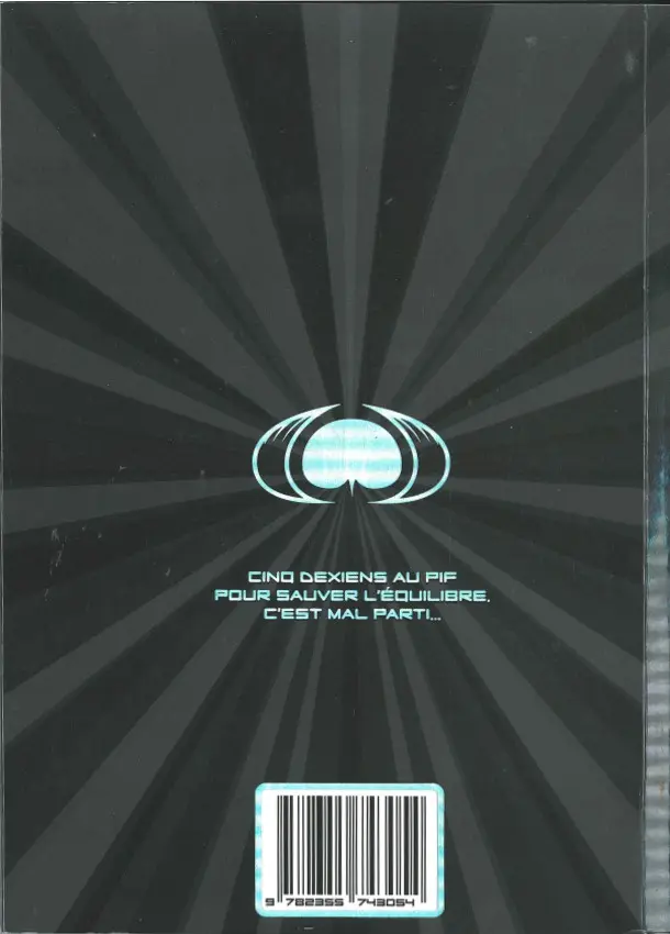 Verso de l'album L'Extrabouriffante aventure des Super Deltas Tome 1 L'appel