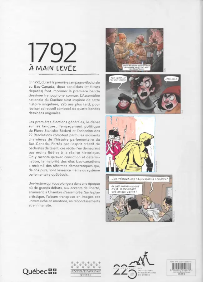Verso de l'album 1792 À main levée