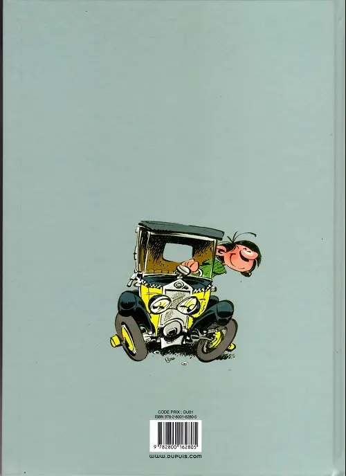 Verso de l'album Gaston Hors-série Tome 4 Roulez, Lagaffe !