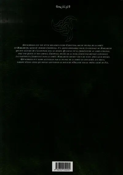 Verso de l'album Giunchiglia Tome 1 La fleur d'Irlande
