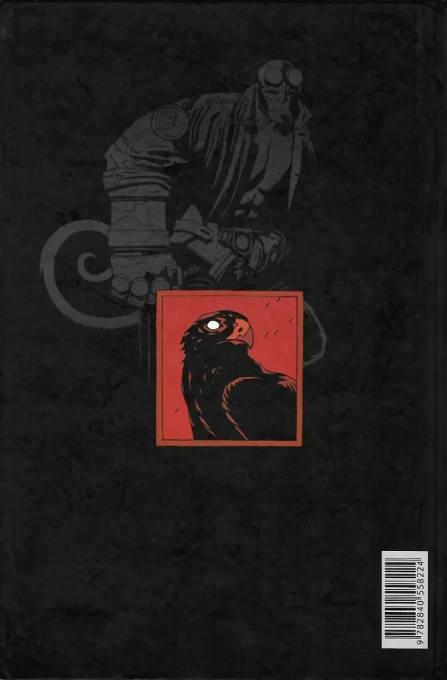 Verso de l'album Hellboy Tome 6 Le Ver conquérant