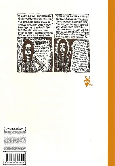 Verso de l'album Krokrodile Comix III