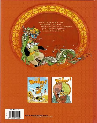 Verso de l'album Noodles ! Tome 2 Oni
