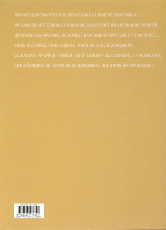 Verso de l'album Ombres