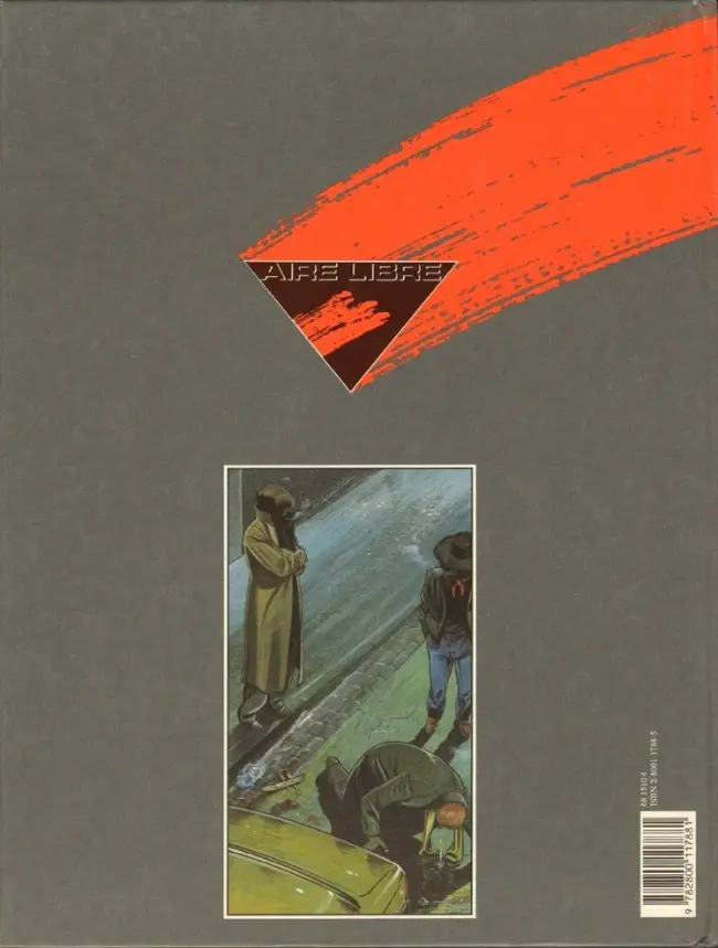 Verso de l'album Les Oubliés d'Annam 1