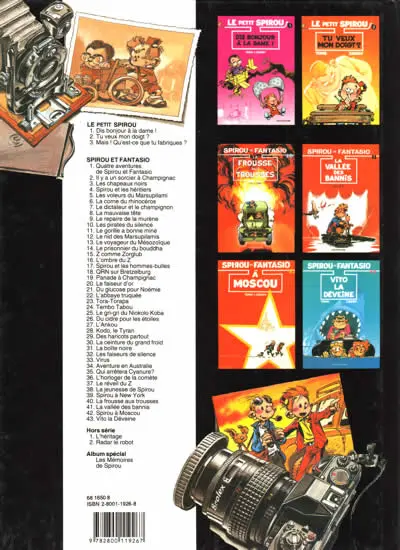 Verso de l'album Le Petit Spirou Tome 3 Mais ! Qu'est-ce que tu fabriques ?