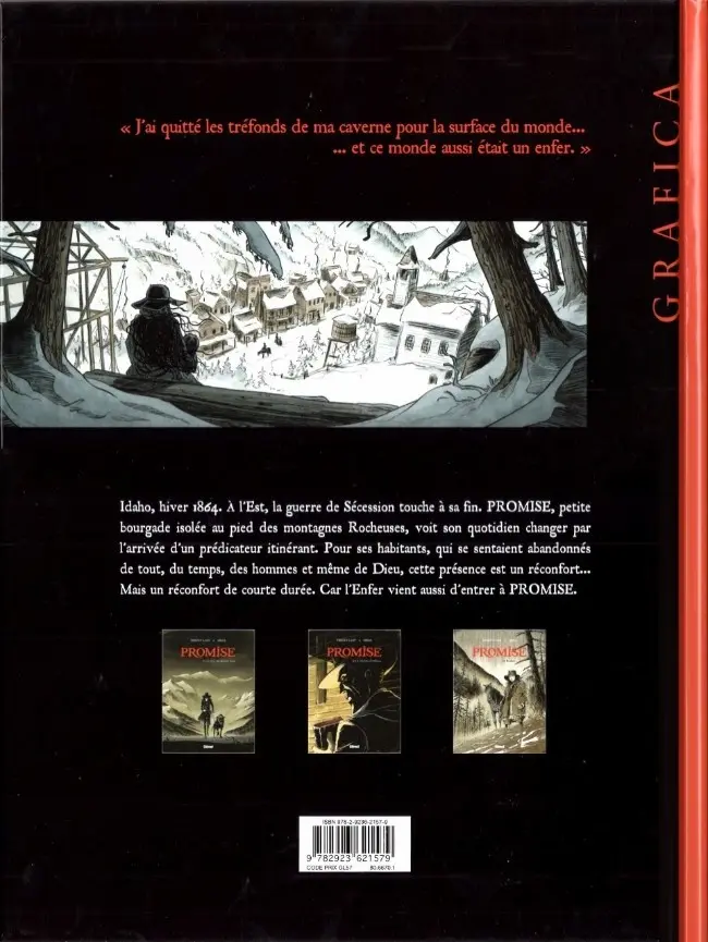 Verso de l'album Promise Tome 2 L'Homme-Souffrance