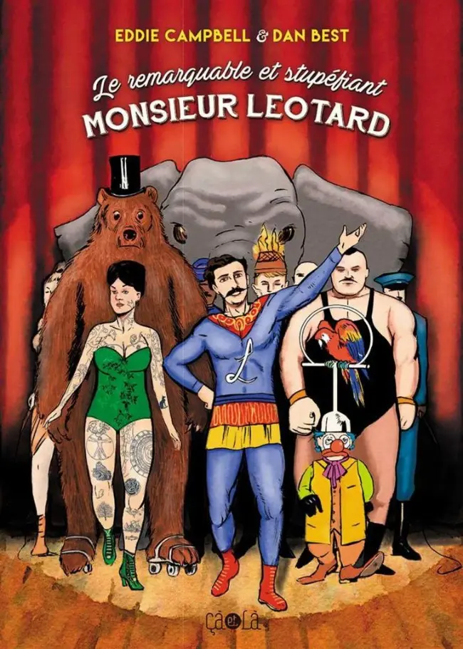 Couverture de l'album Le remarquable et stupéfiant Monsieur Léotard