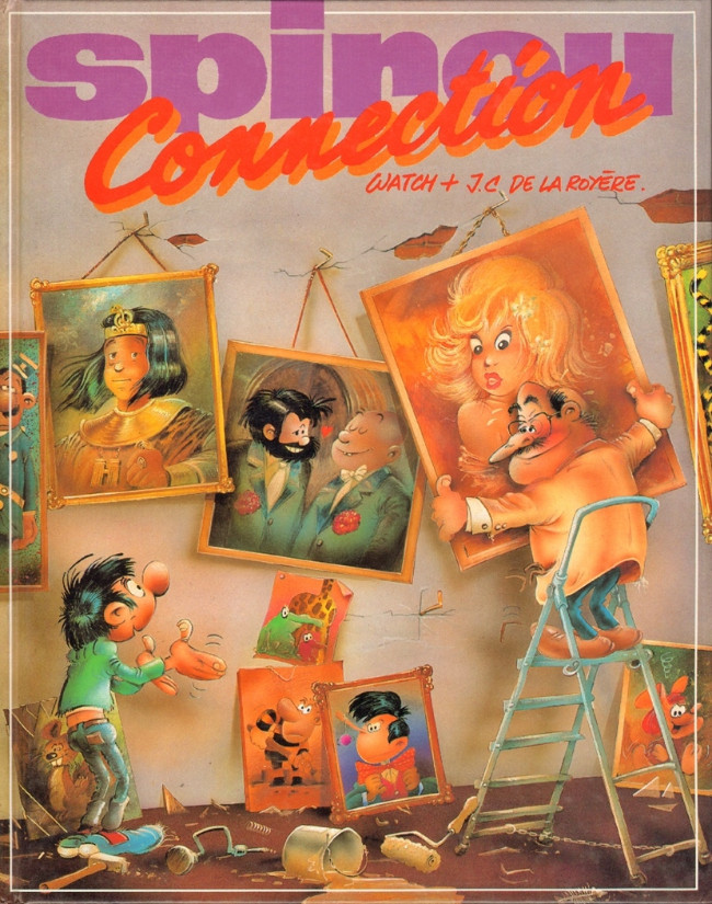 Couverture de l'album Spirou Connection