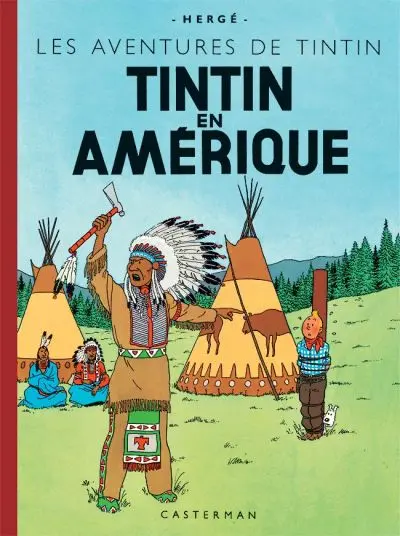 Couverture de l'album Tintin Tome 3 Tintin en Amérique