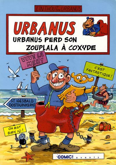 Couverture de l'album Les aventures d'Urbanus Urbanus perd son zouplala à Coxyde
