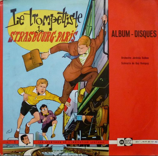 Couverture de l'album Alex et Eurêka (et l'Inspecteur Lestaque) Tome 2 Le trompettiste du Strasbourg-Paris