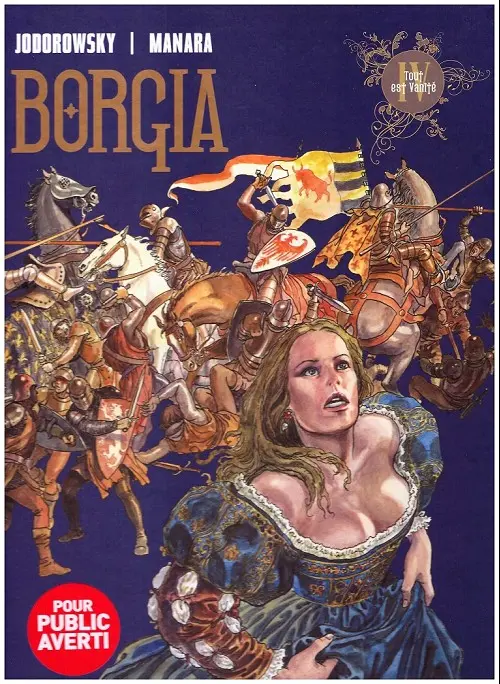 Couverture de l'album Borgia Tome IV Tout est vanité