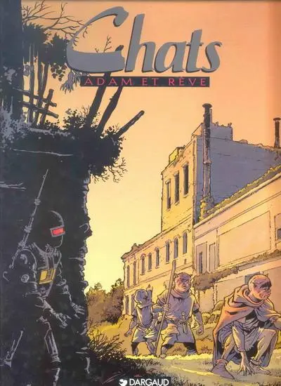 Couverture de l'album Chats Tome 2 Adam et Rêve