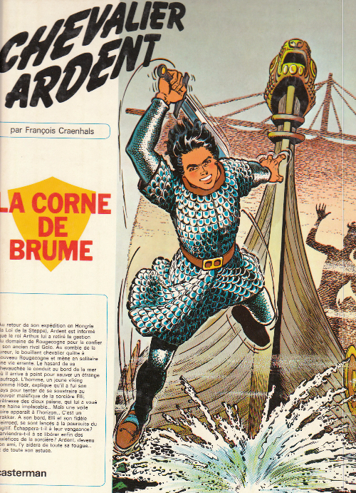 Couverture de l'album Chevalier Ardent Tome 4 La corne de brume