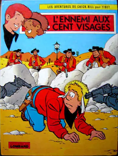 Couverture de l'album Chick Bill Tome 8 L'ennemi aux cent visages