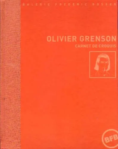 Couverture de l'album Carnet de croquis Olivier Grenson