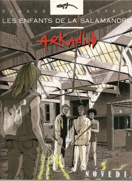 Couverture de l'album Les Enfants de la Salamandre Tome 2 Arkadin