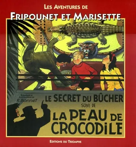 Couverture de l'album Fripounet et Marisette Tome 10 La peau de crocodile