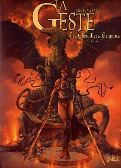 Couverture de l'album La Geste des Chevaliers Dragons Tome 1 Jaïna
