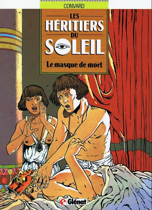 Couverture de l'album Les Héritiers du soleil Tome 1 Le masque de mort