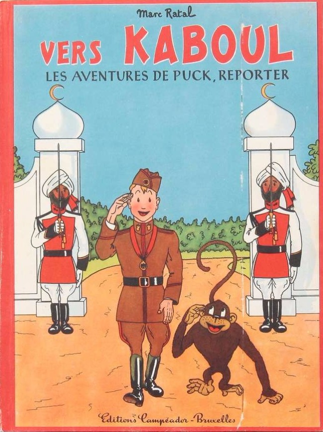 Couverture de l'album Les aventures de Puck, reporter Tome 2 Vers Kaboul