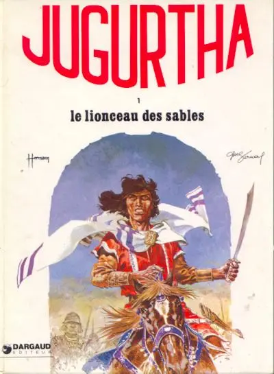 Couverture de l'album Jugurtha Tome 1 Le lionceau des sables