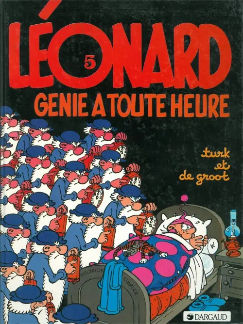 Couverture de l'album Léonard Tome 5 Génie à toute heure