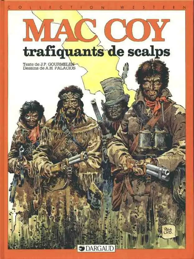 Couverture de l'album Mac Coy Tome 7 Trafiquants de scalps