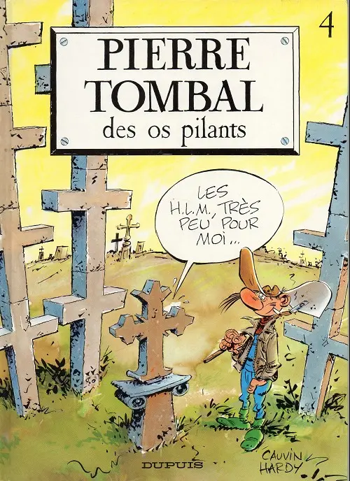 Couverture de l'album Pierre Tombal Tome 4 Des os pilants