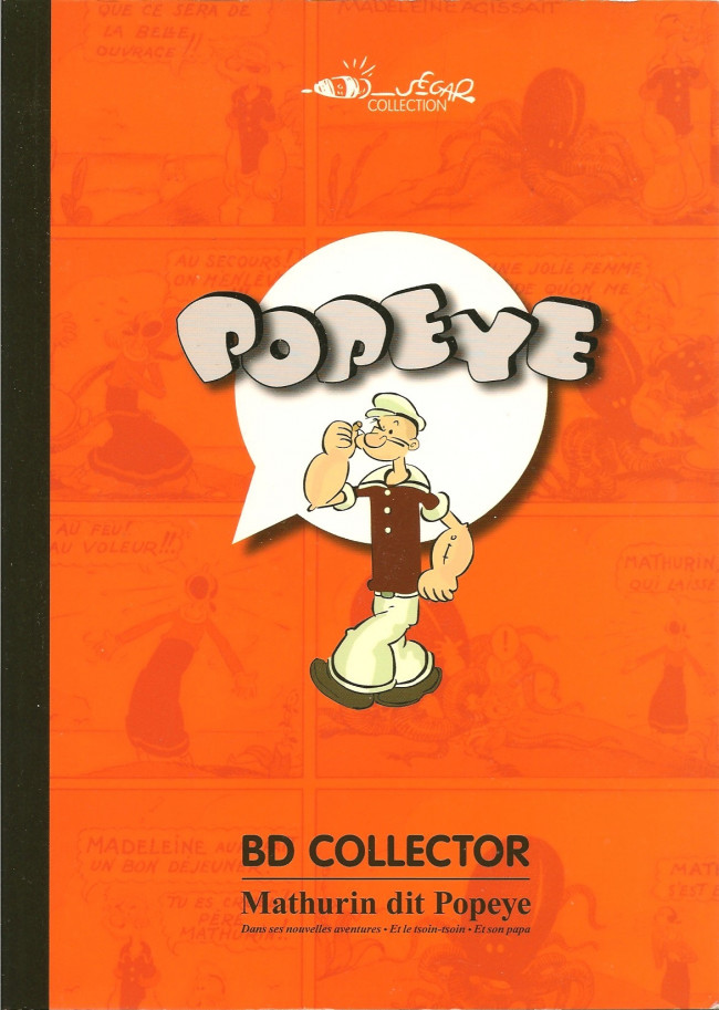 Couverture de l'album Popeye Mathurin dit Popeye