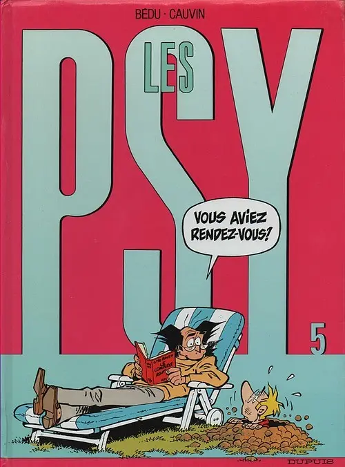 Couverture de l'album Les Psy Tome 5 Vous aviez rendez-vous ?