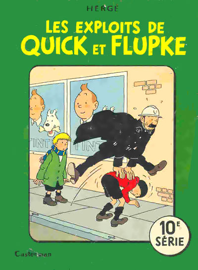 Couverture de l'album Quick et Flupke - Gamins de Bruxelles 10e série