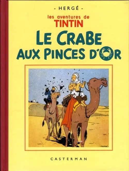 Couverture de l'album Tintin Tome 9 Le crabe aux pinces d'or