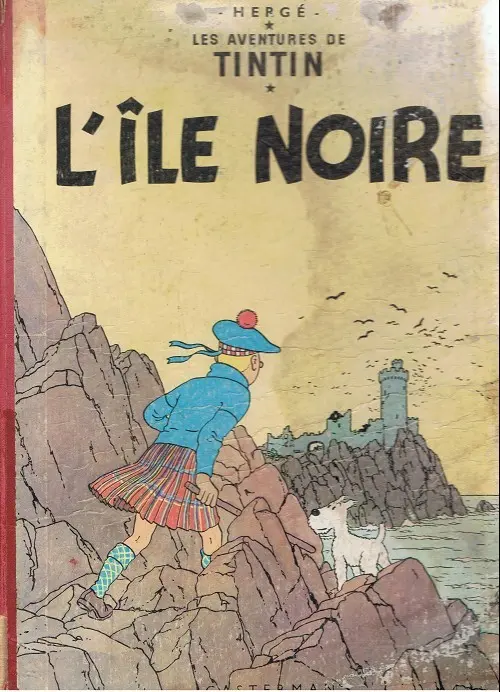 Couverture de l'album Tintin Tome 7 L'île noire
