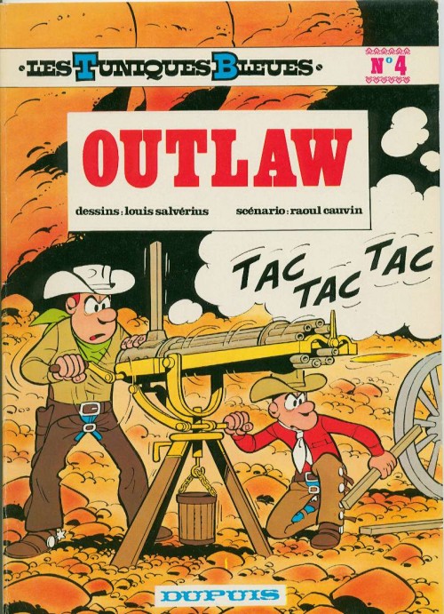 Couverture de l'album Les Tuniques Bleues N° 4 Outlaw