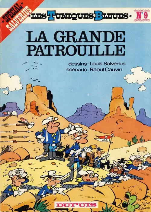 Couverture de l'album Les Tuniques Bleues Tome 9 La grande patrouille